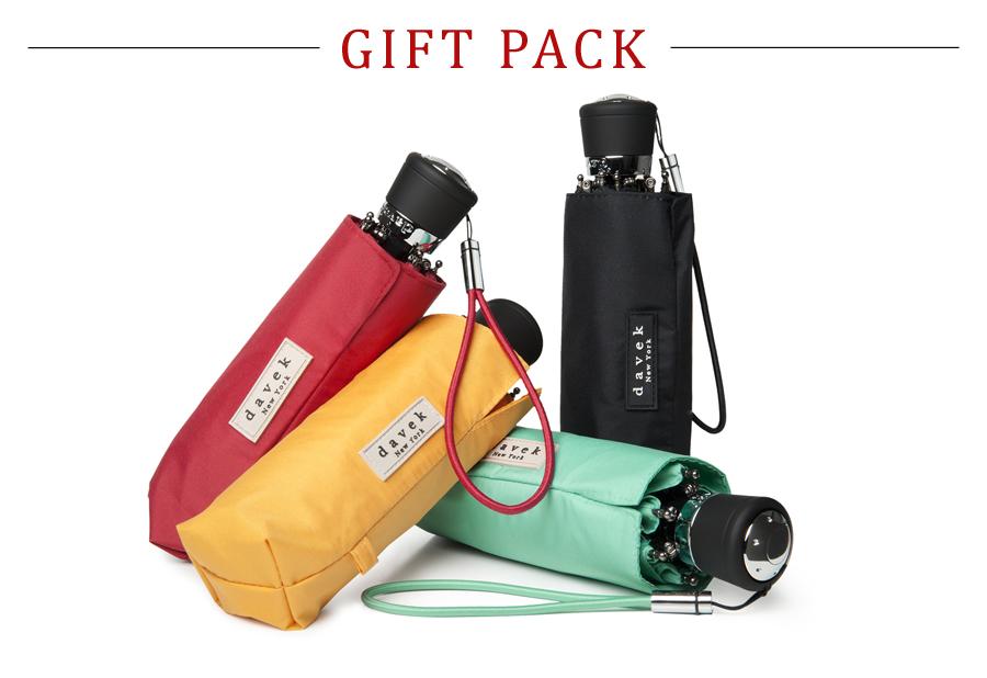 davek New York 傘　Davek MINI ブラック Davek Mini Umbrella | Mini Travel Umbrella | Pocket Size