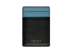 DAVEK THIN WALLET - Black Davek Umbrellas 