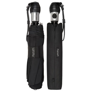 THE DAVEK DUET - (GIFT PACK ITEM) UMBRELLA Davek Accessories, Inc. CLASSIC BLACK 