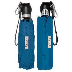 THE DAVEK TRAVELER - (GIFT PACK ITEM) UMBRELLA Davek Accessories, Inc. ROYAL BLUE 