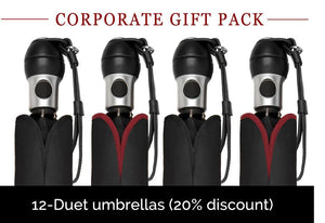 DUET CORP GIFT PACK (12 UNITS) Davek Umbrellas 