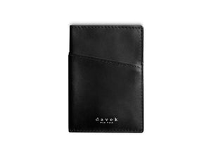 DAVEK CARDSLEEVE with pull tab for easy card access - BLACK DAVEK CARDSLEEVE with pull tab for easy card access - BLACK
