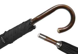 THE DAVEK SAVILE - (GIFT PACK ITEM) UMBRELLA Davek Accessories, Inc. CLASSIC BLACK 
